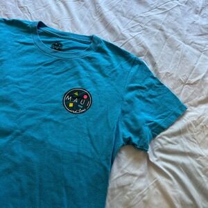 Maui And Sons The Original Surf Band Blue Graphic T-Shirt Men's Size Medium